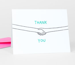 Shaking Hands Thank You