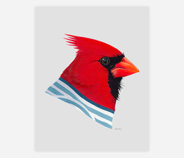 Cardinal (Striped Sweater)