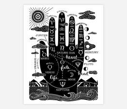 Palmistry (B&W)