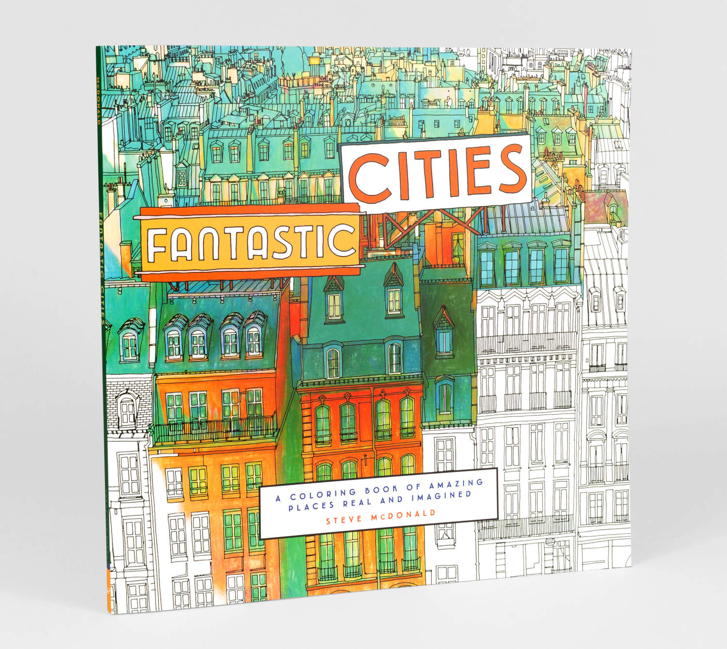 Product Image Steve McDonald Fantastic Cities A Coloring Book