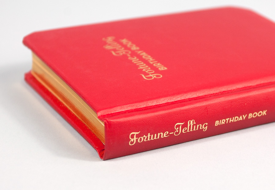 Fortune Telling Birthday Book at