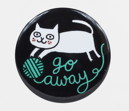 Go Away Yarn Cat