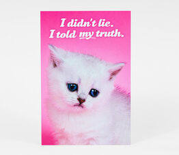 I Didn't Lie. I Told My Truth.