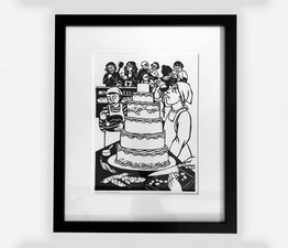 A Cake Six Layers High