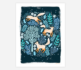 Foxes in the Forest