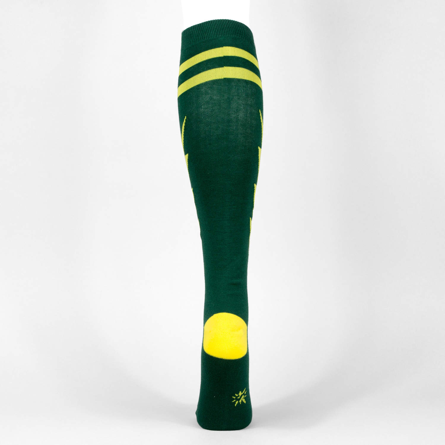 Sock It To Me Super Hero Green and Gold at